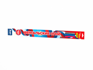 Бенгальские огни 450 мм (красный, синий, серебро)